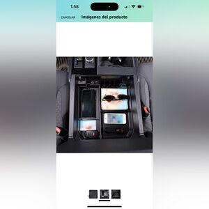 center console organizer